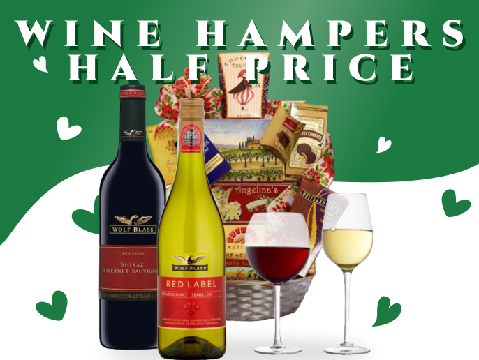 Valentines Wine Hampers